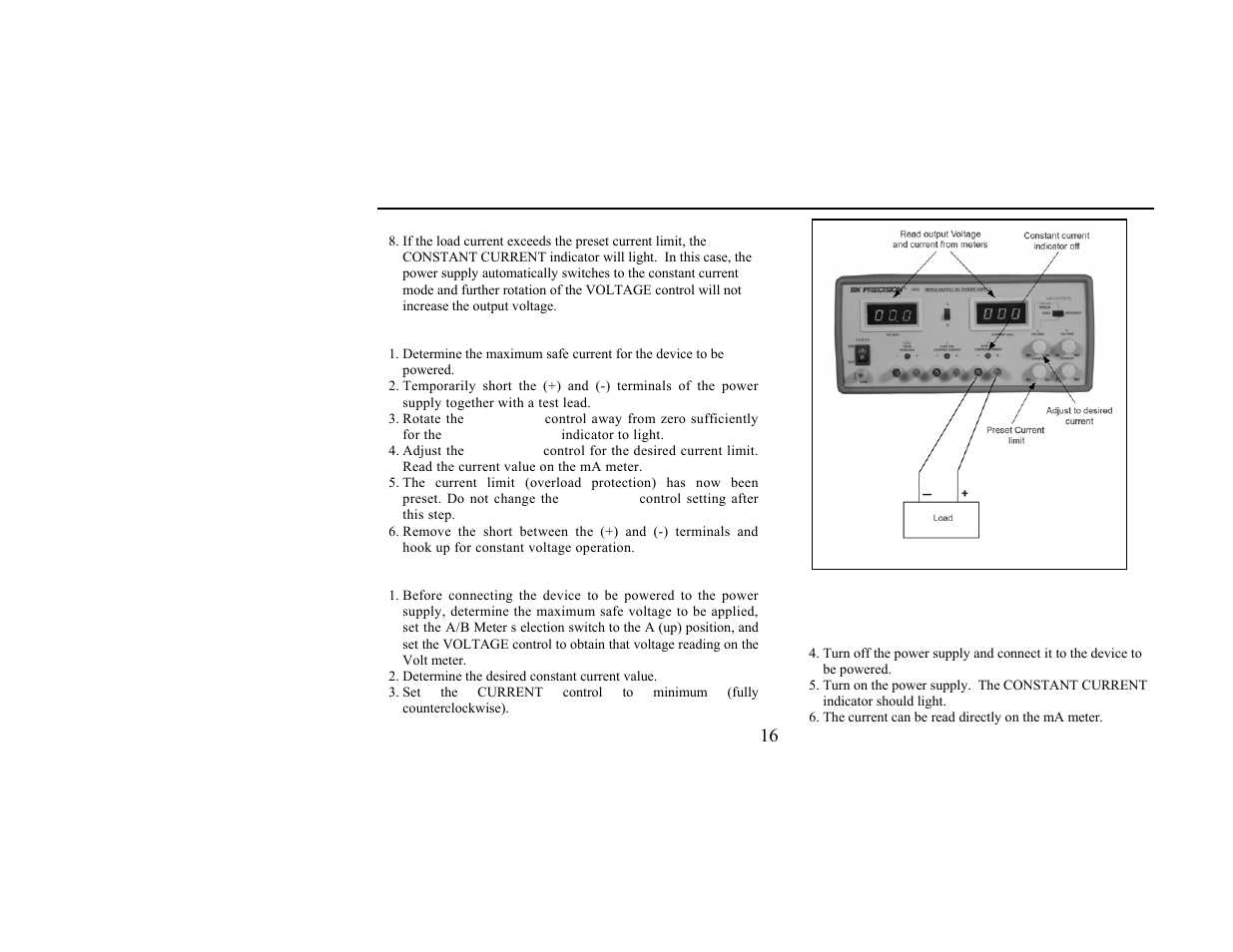 B&K Precision 1651A - Manual User Manual | Page 20 / 88