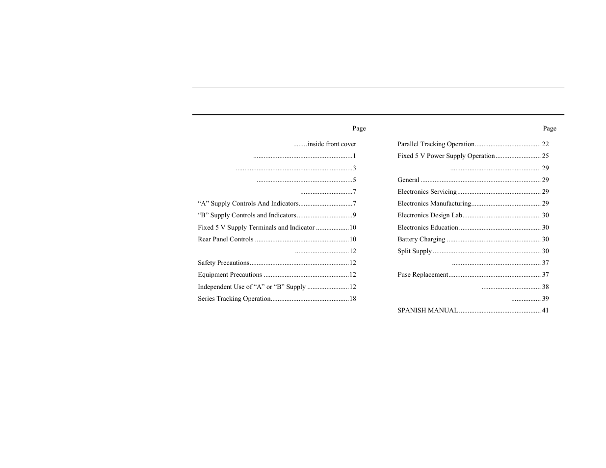 B&K Precision 1651A - Manual User Manual | Page 4 / 88