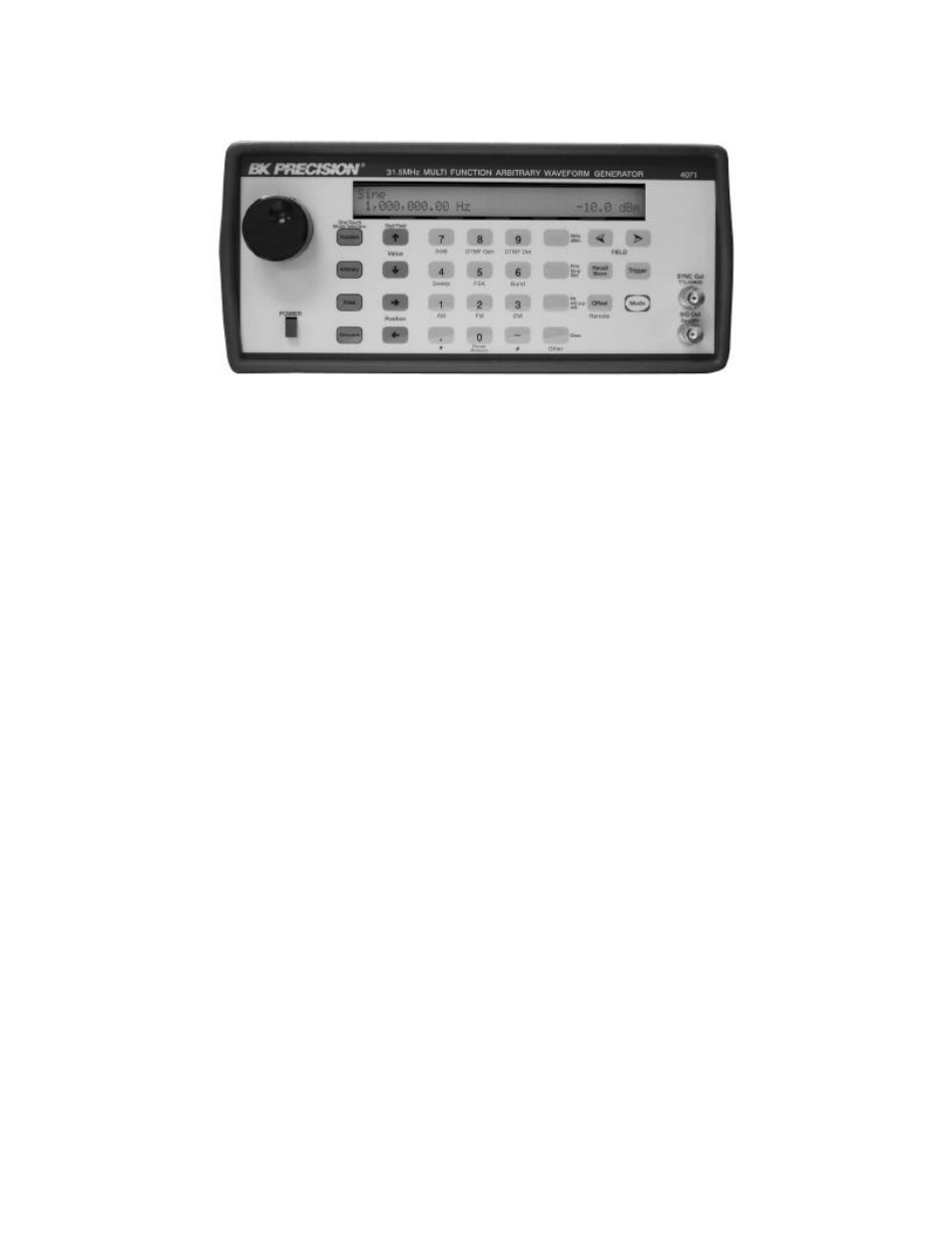 1 description | B&K 4071 User Manual | Page 7 / 88
