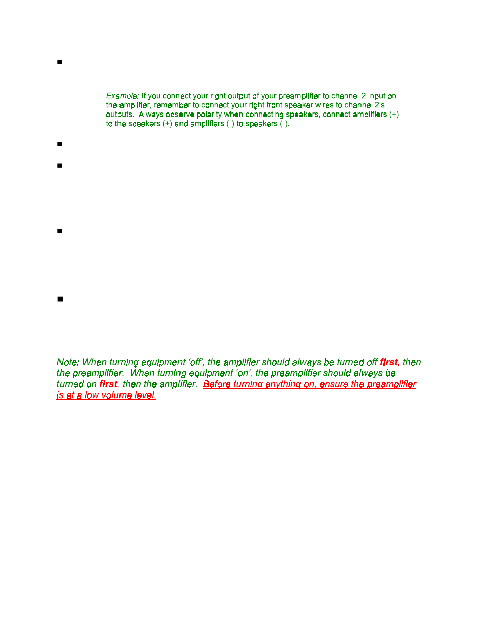 B&K AV2500 Series II User Manual | Page 16 / 20
