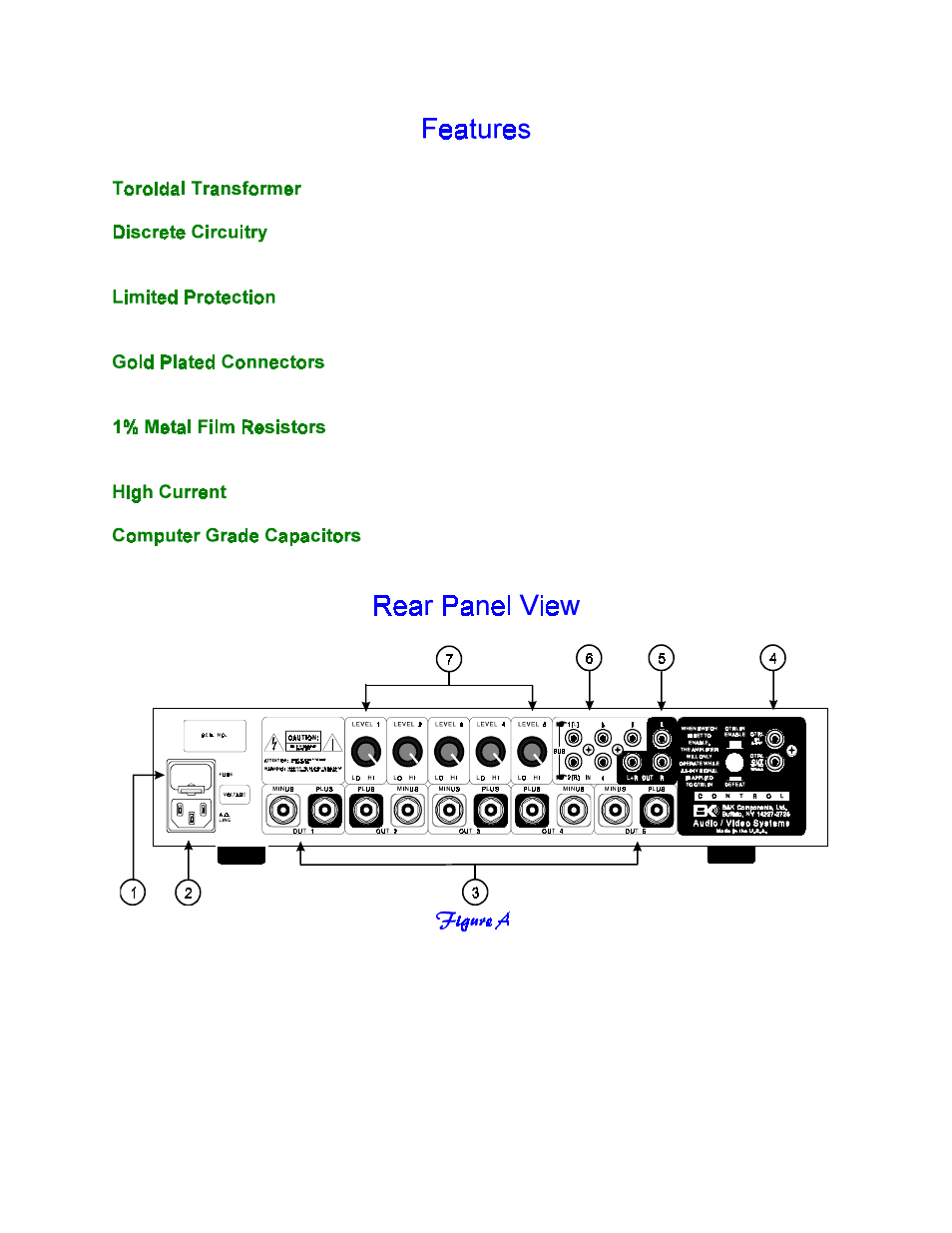 B&K AV2500 Series II User Manual | Page 6 / 20