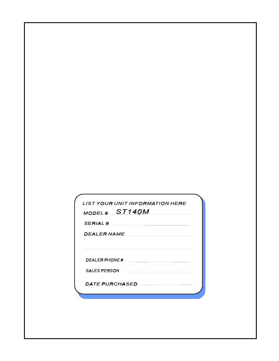B&K ST140M User Manual | Page 16 / 16