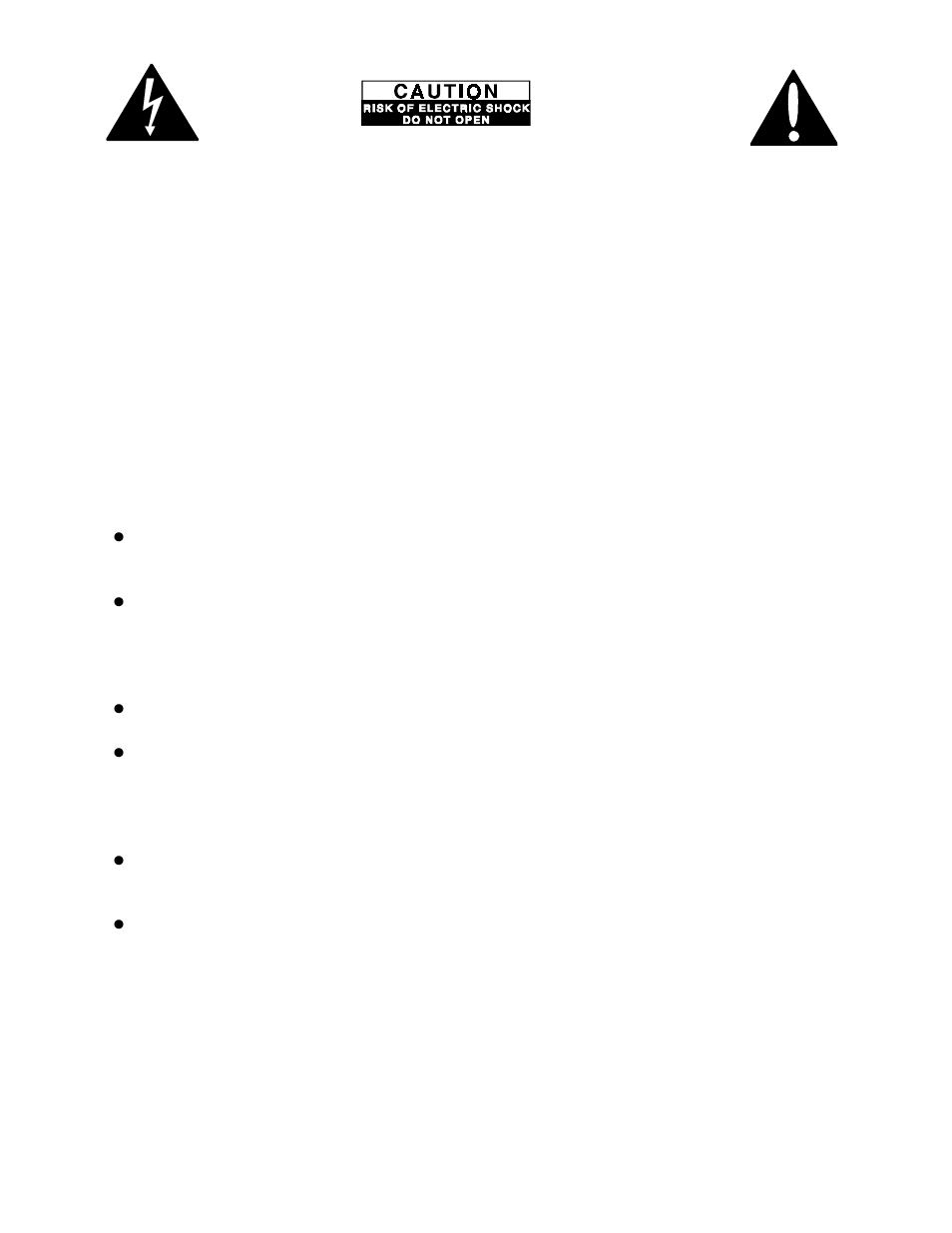 Safety precautions please read before installing | B&K ST140M User Manual | Page 4 / 16
