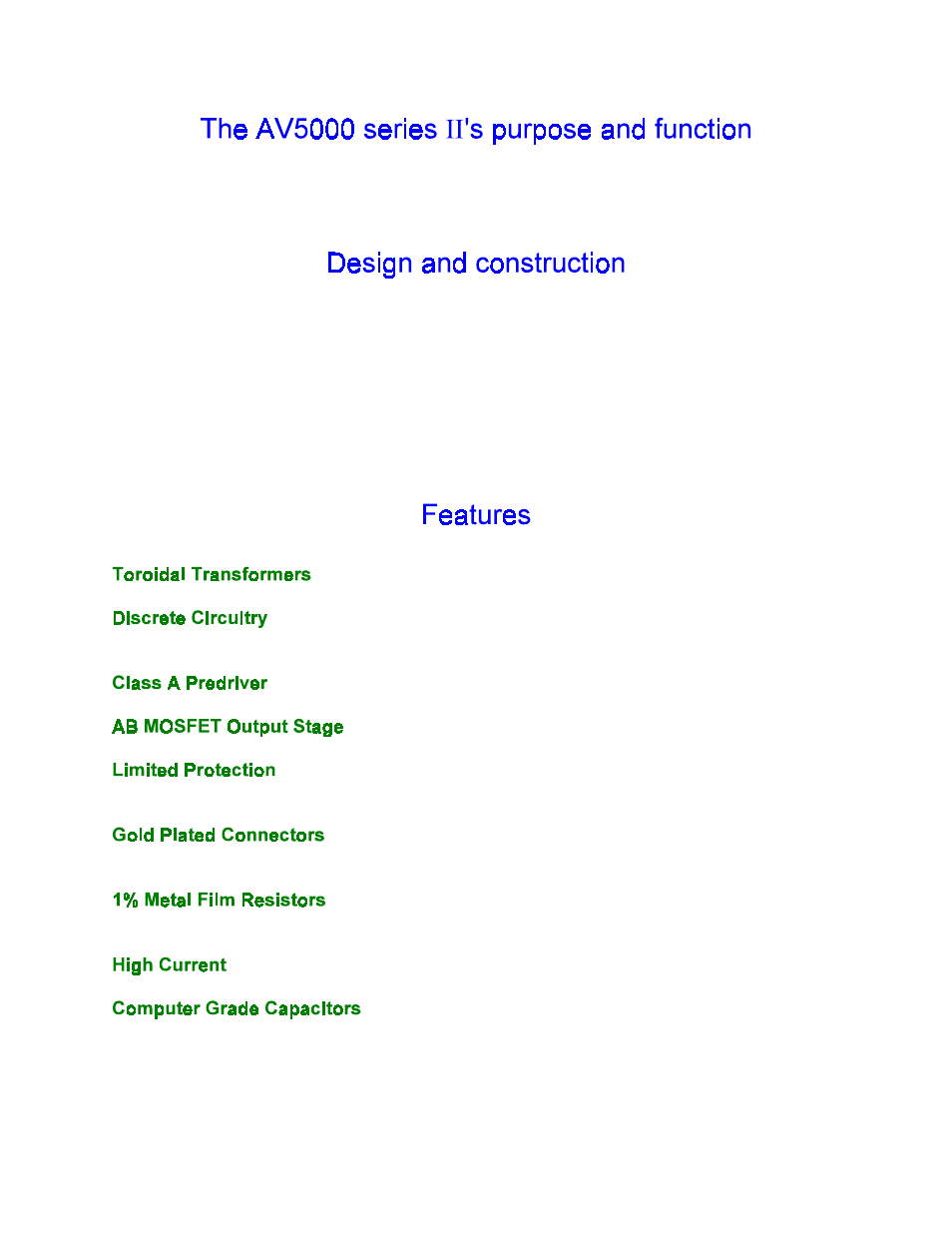 B&K AV5000 User Manual | Page 5 / 16