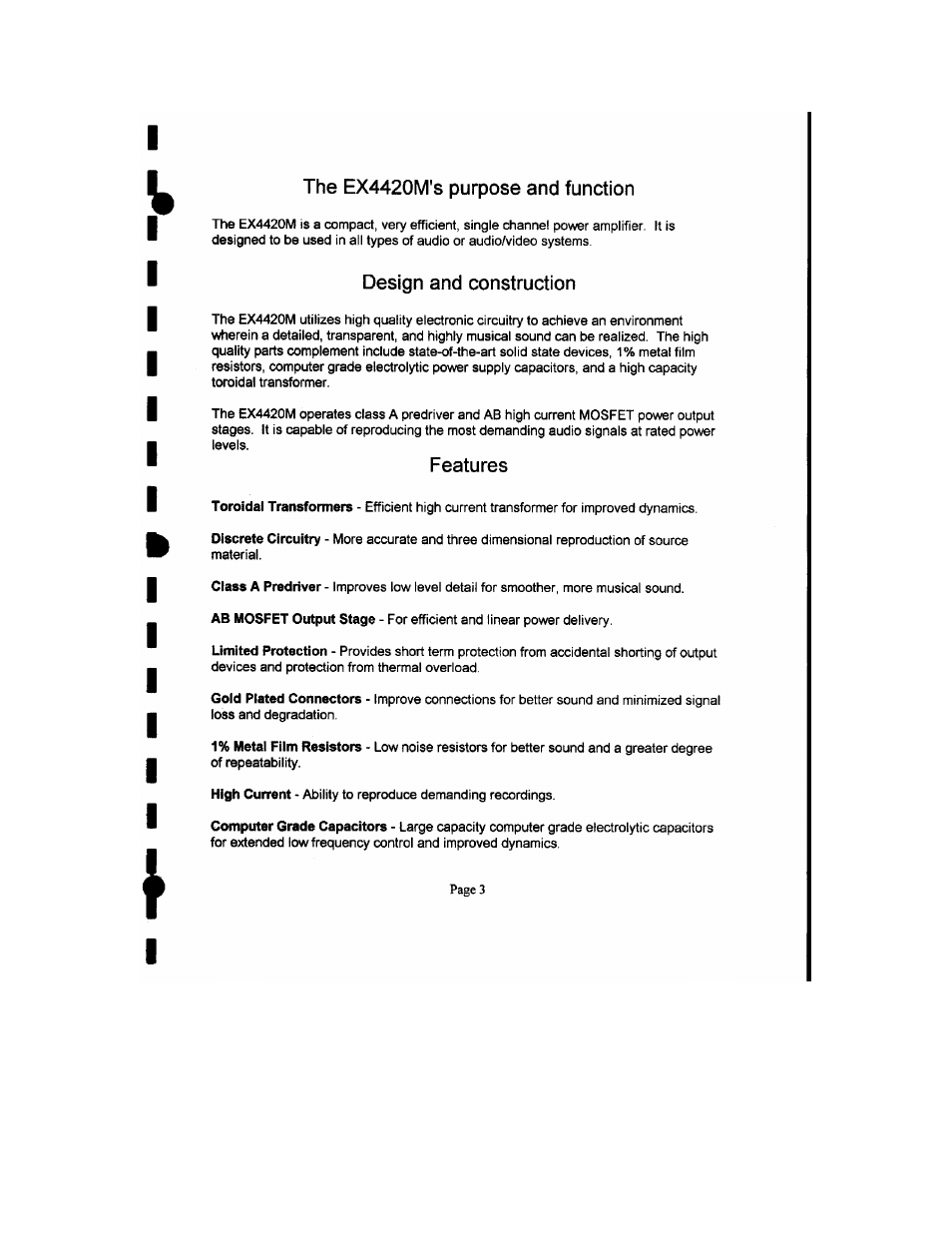 B&K EX4420M User Manual | Page 4 / 15