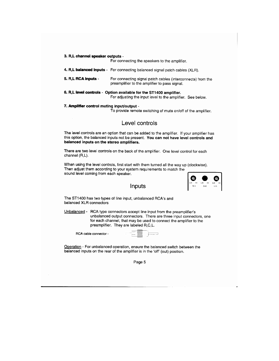 B&K ST1400 User Manual | Page 6 / 14