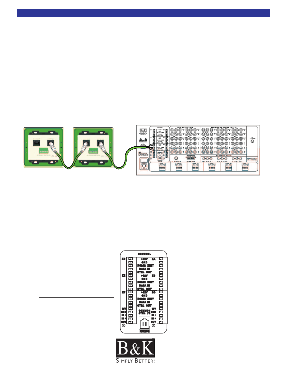 Adding additional keypads in, 12v power supply, Adding additional keypads in the same zone | B&K CT600 User Manual | Page 20 / 88