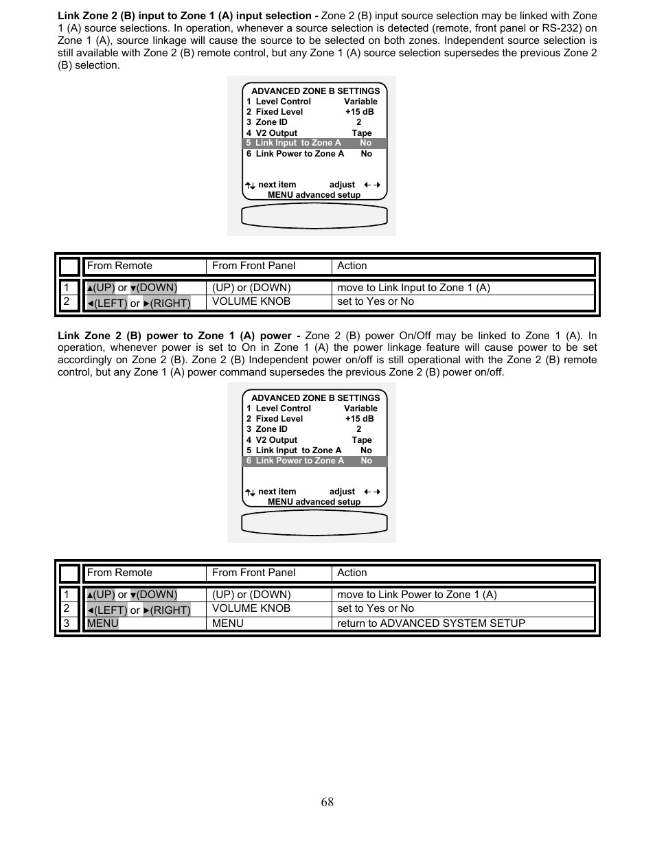 B&K AVR507 User Manual | Page 72 / 88