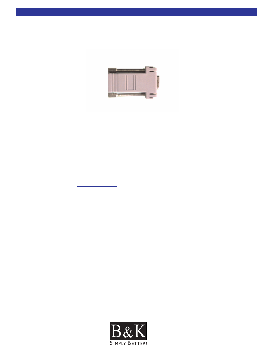 Db-9 to rj-45 adapter p/n:13290, Bk toolbox cd-rom p/n: 13323, Db-9 to rj-45 adapter | Bk ct series cd | B&K CT600.1 User Manual | Page 15 / 88