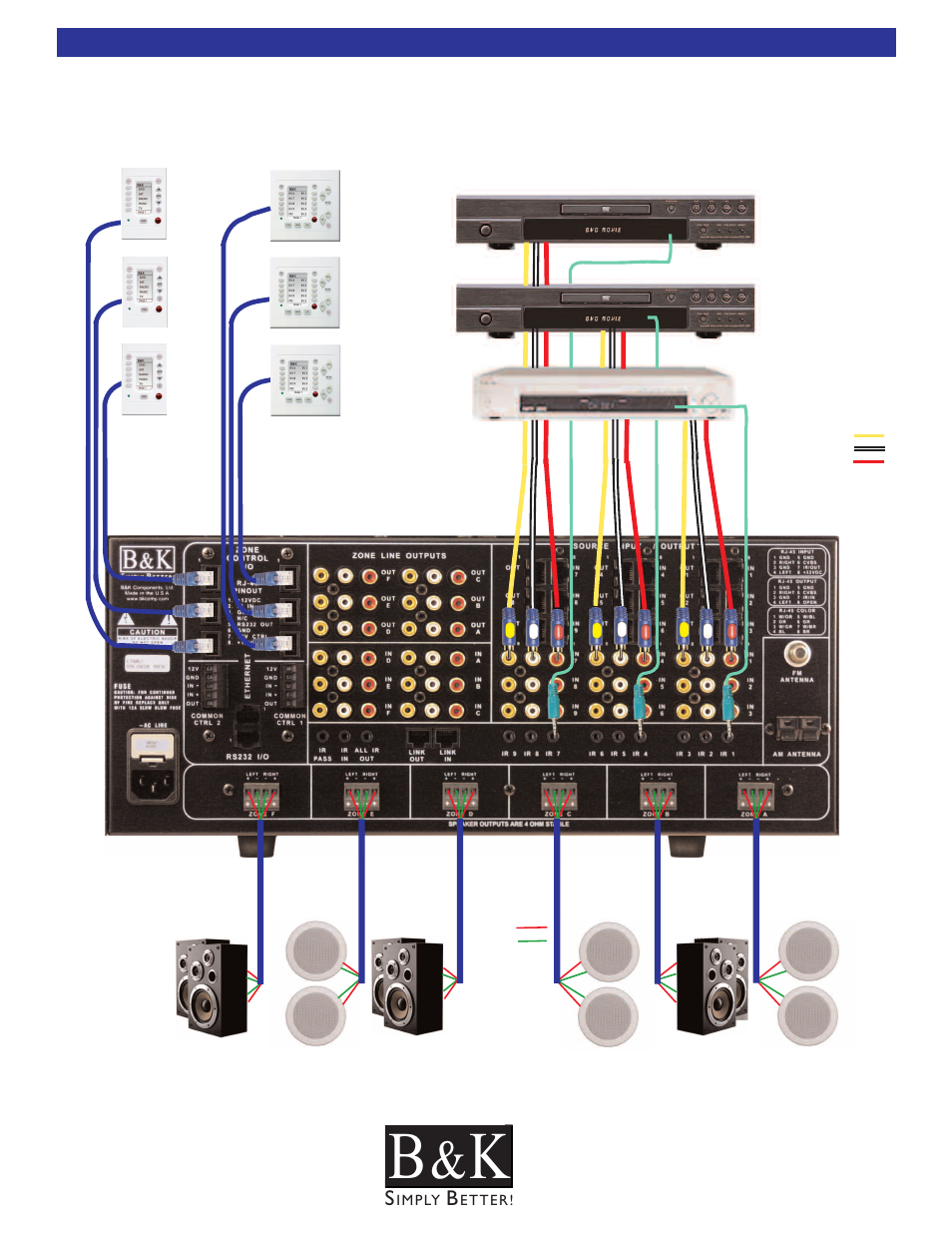 Installation and system diag, Installation and system diagrams | B&K CT600.1 User Manual | Page 16 / 88