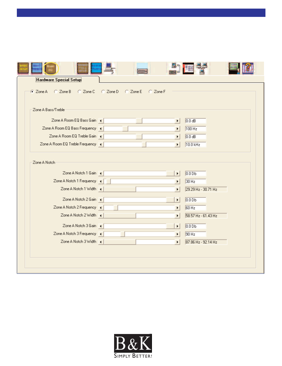 Room equalization | B&K CT600.1 User Manual | Page 62 / 88