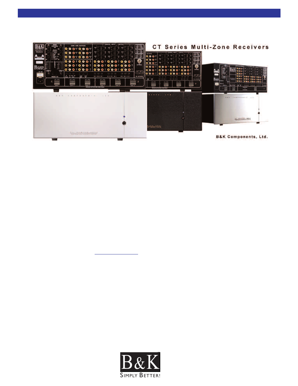 Introduction / overview, The finesse and power to please a household | B&K CT600.1 User Manual | Page 7 / 88