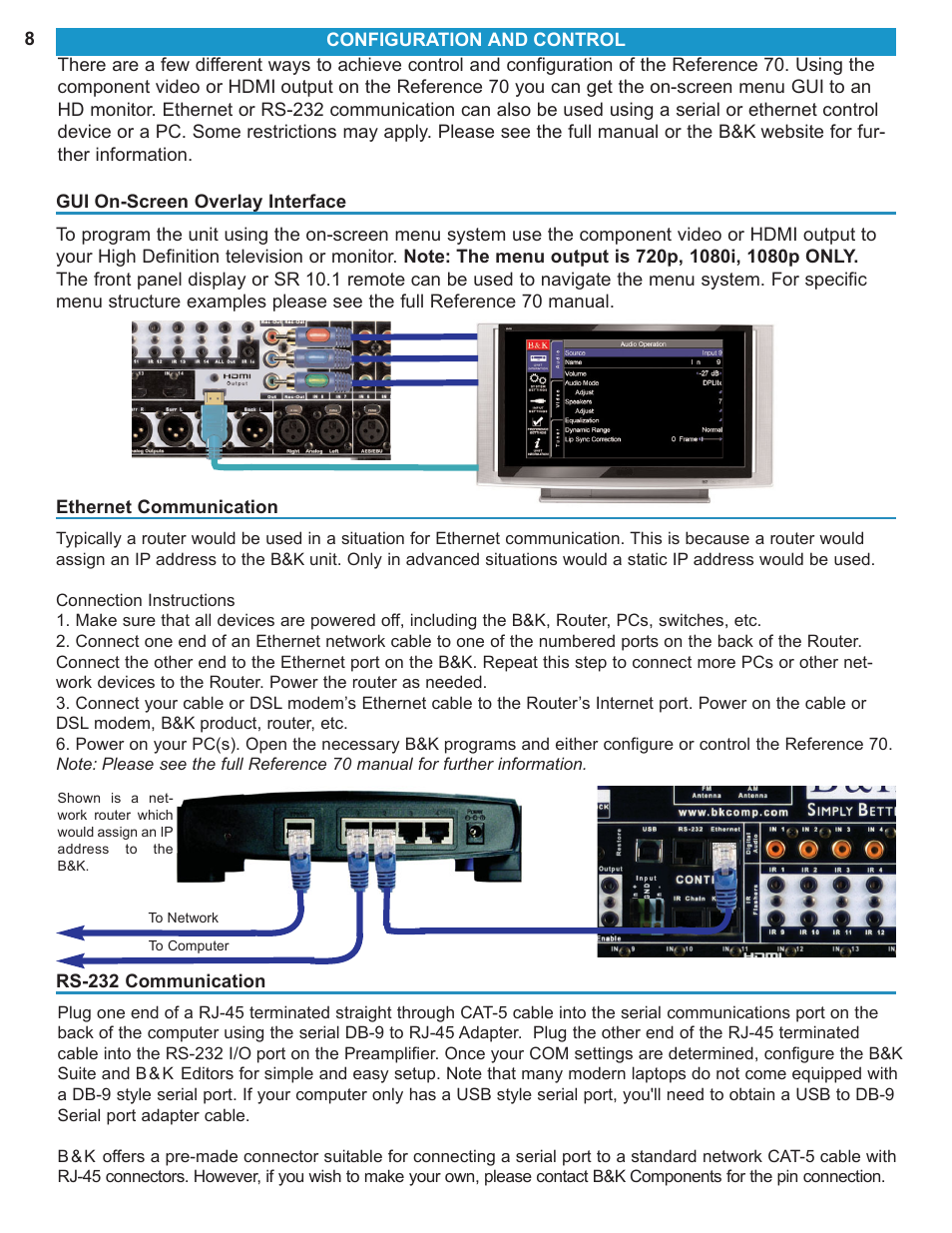 B&K Reference 70 HT 70 User Manual | Page 10 / 12