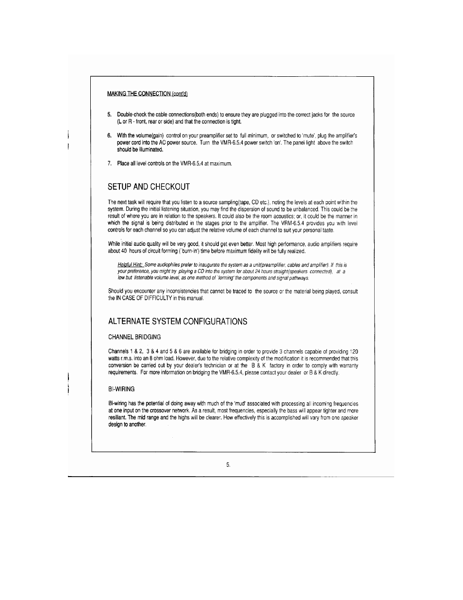 B&K VMR-6.5.4 User Manual | Page 7 / 12