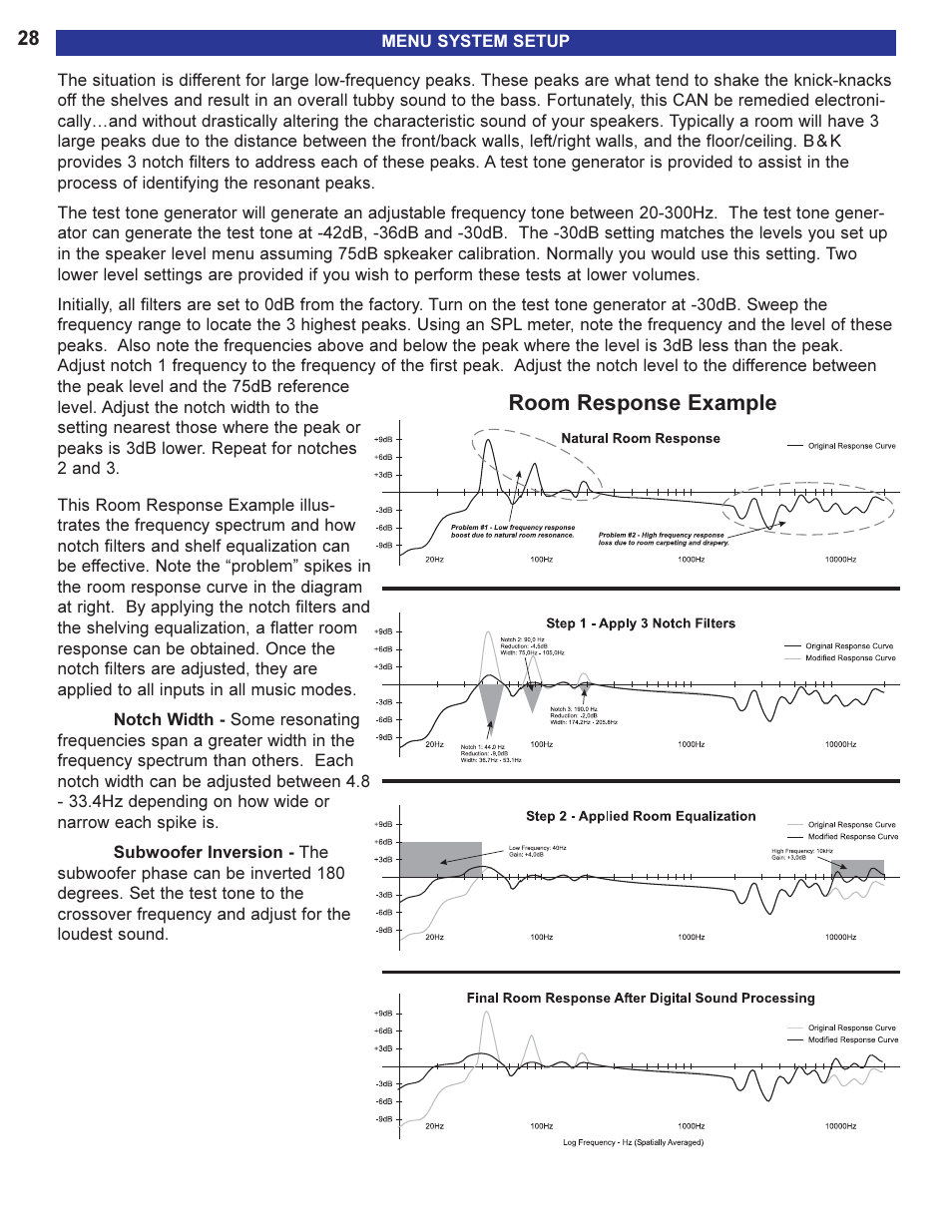 B&K AVR505 SERIES 2 User Manual | Page 30 / 64