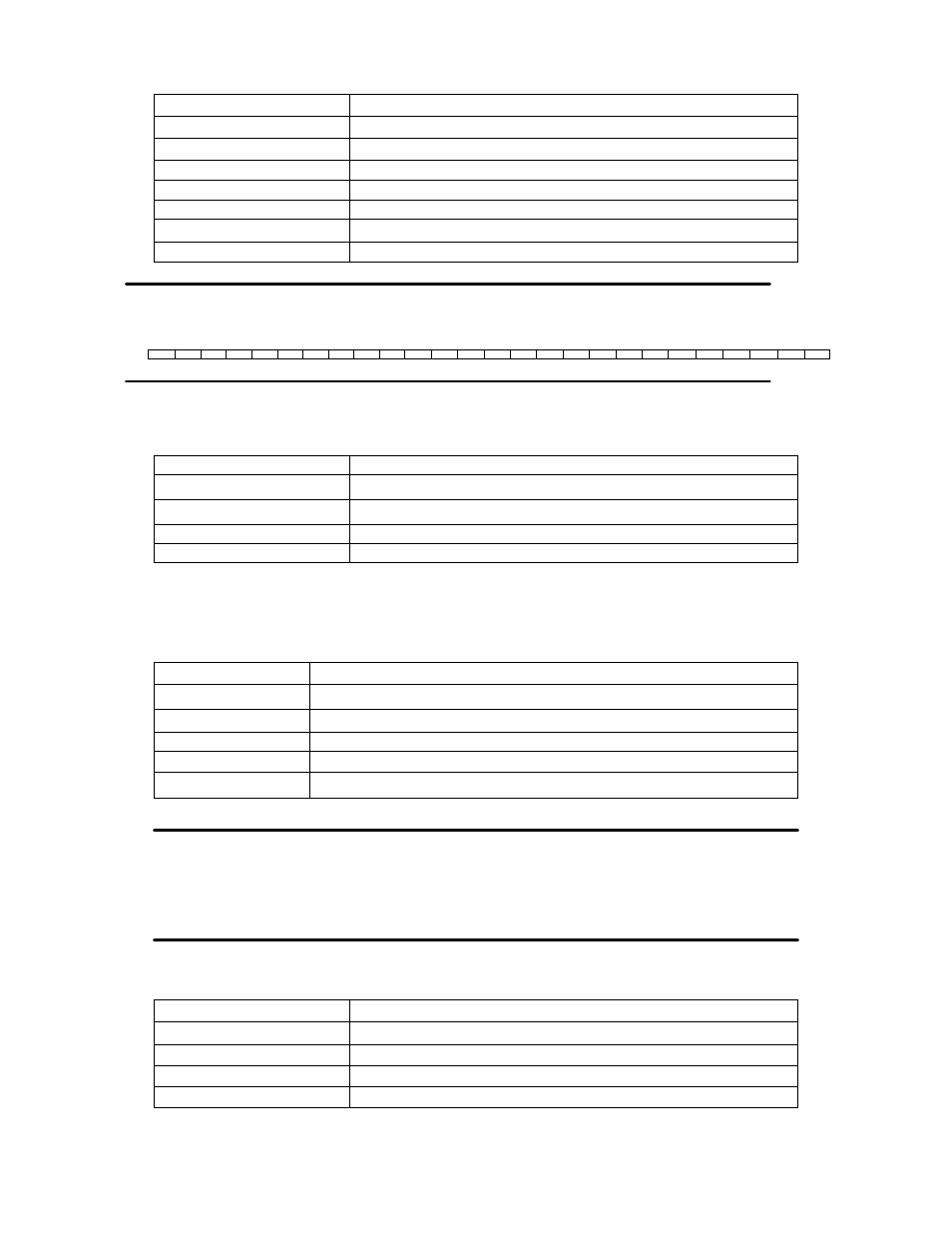 Restore the factory default calibration data (32h), Enable the local key (37h) | B&K 1787B User Manual | Page 26 / 38