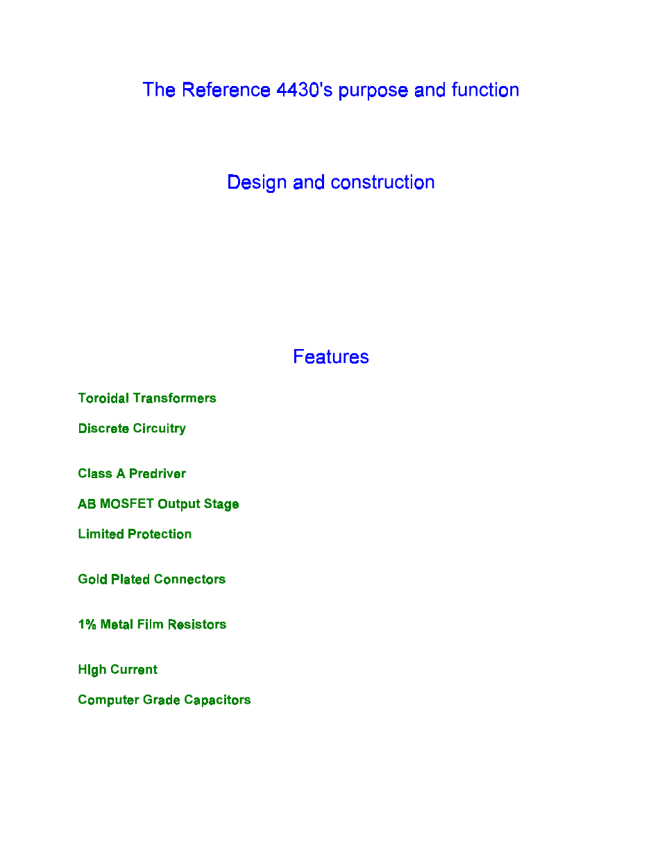 B&K Reference 4430 User Manual | Page 5 / 16