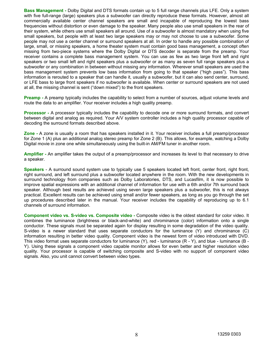 B&K AVR202 Plus User Manual | Page 11 / 84