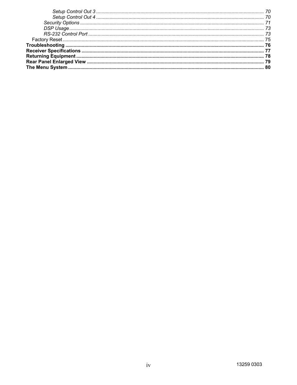 B&K AVR202 Plus User Manual | Page 4 / 84