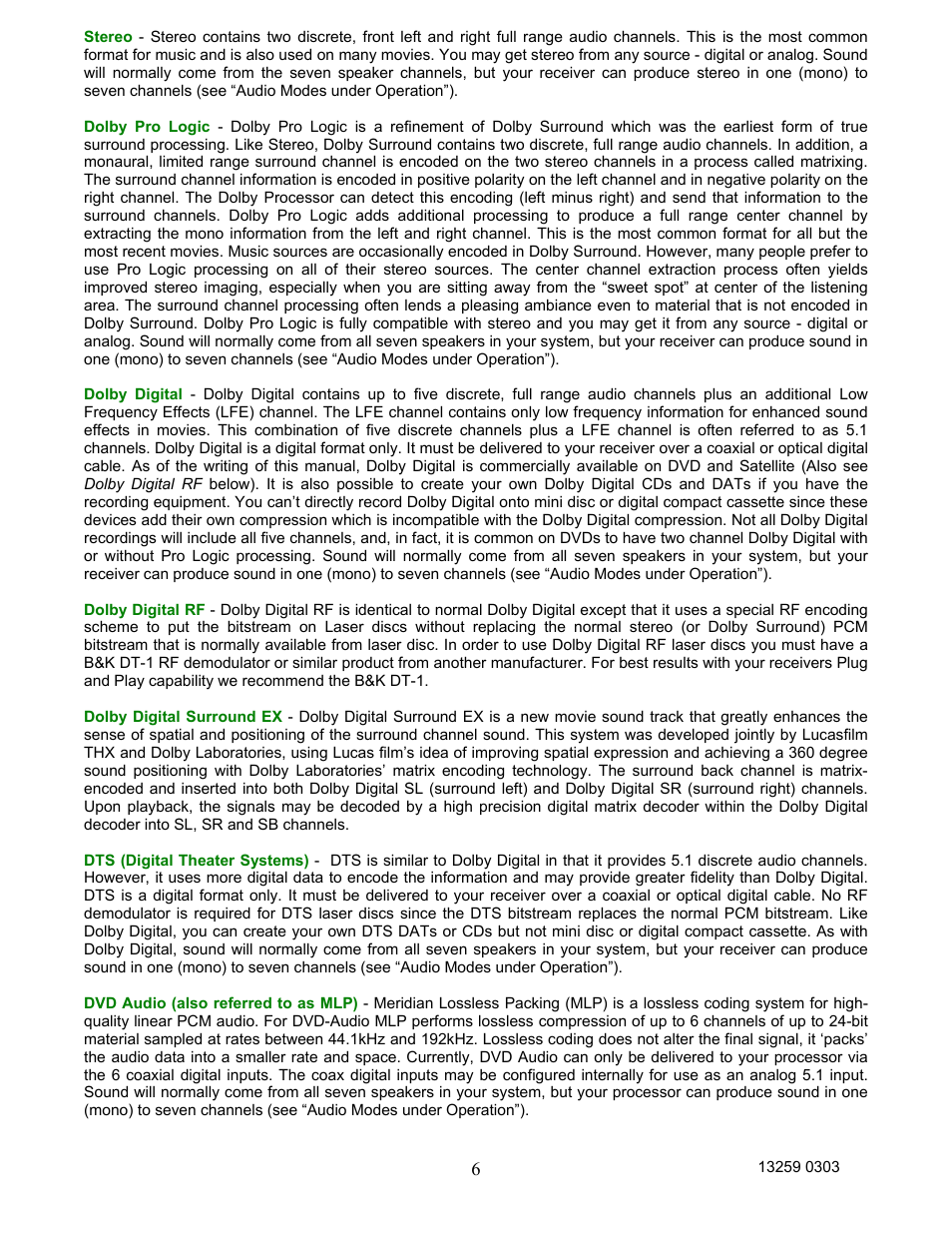 B&K AVR202 Plus User Manual | Page 9 / 84