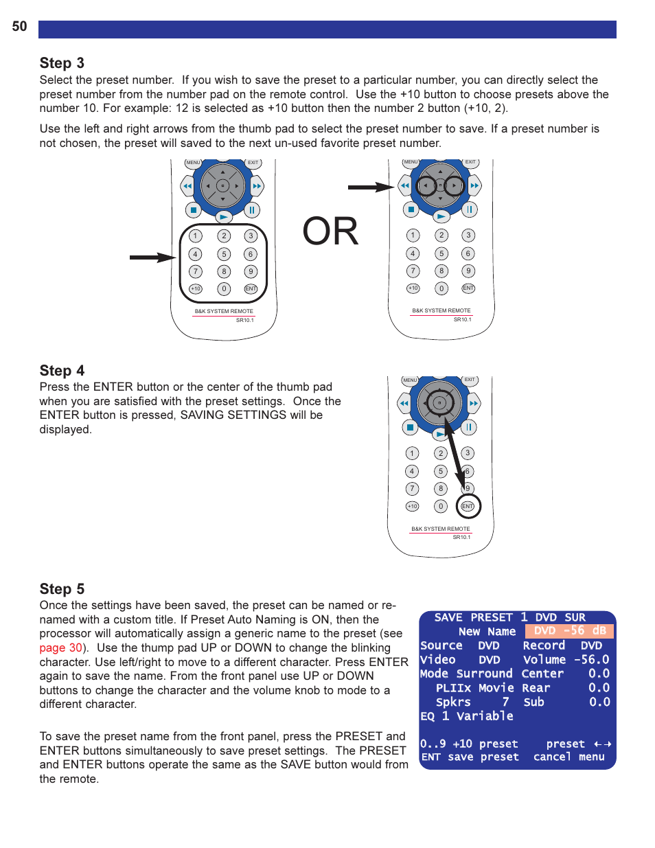 Step 3, Step 4, Step 5 | B&K Series 2 User Manual | Page 52 / 64
