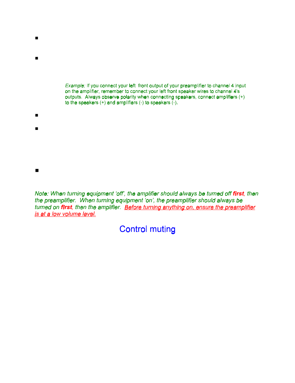 B&K AV6000 Series II User Manual | Page 10 / 16