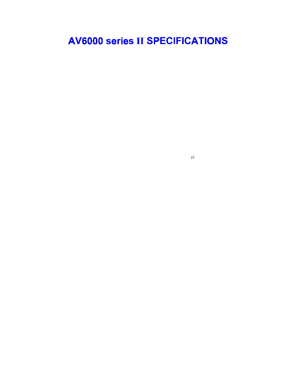 B&K AV6000 Series II User Manual | Page 13 / 16