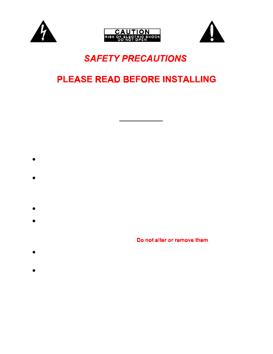 B&K AV6000 Series II User Manual | Page 4 / 16