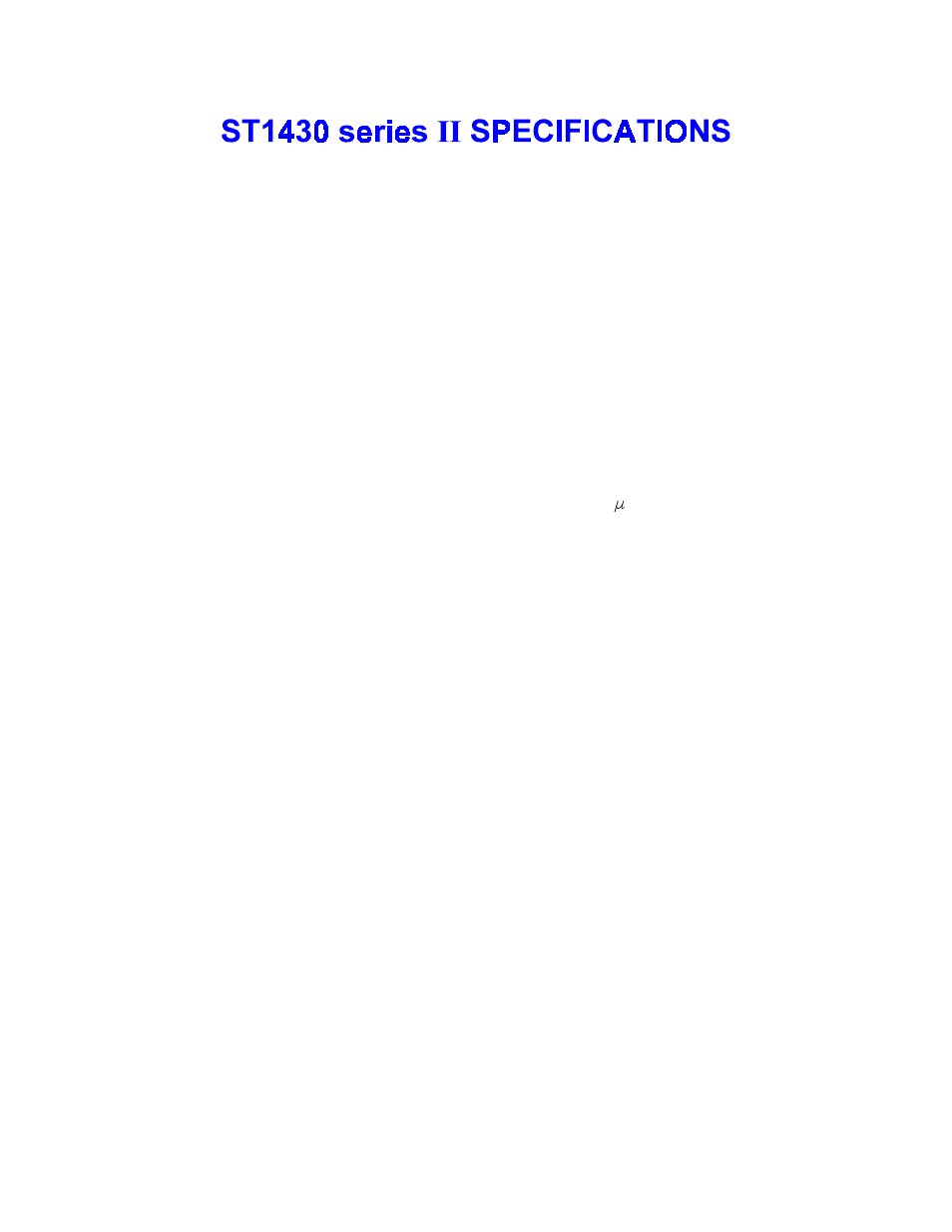 B&K ST1430 Series II User Manual | Page 13 / 16