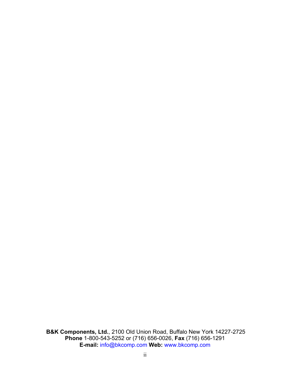 B&K ST55.2 User Manual | Page 2 / 16