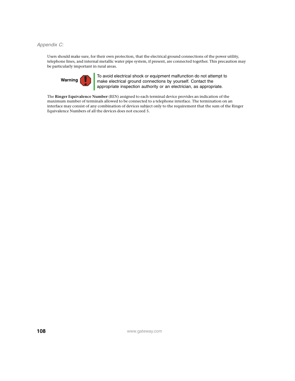 Gateway E-9220T User Manual | Page 113 / 124