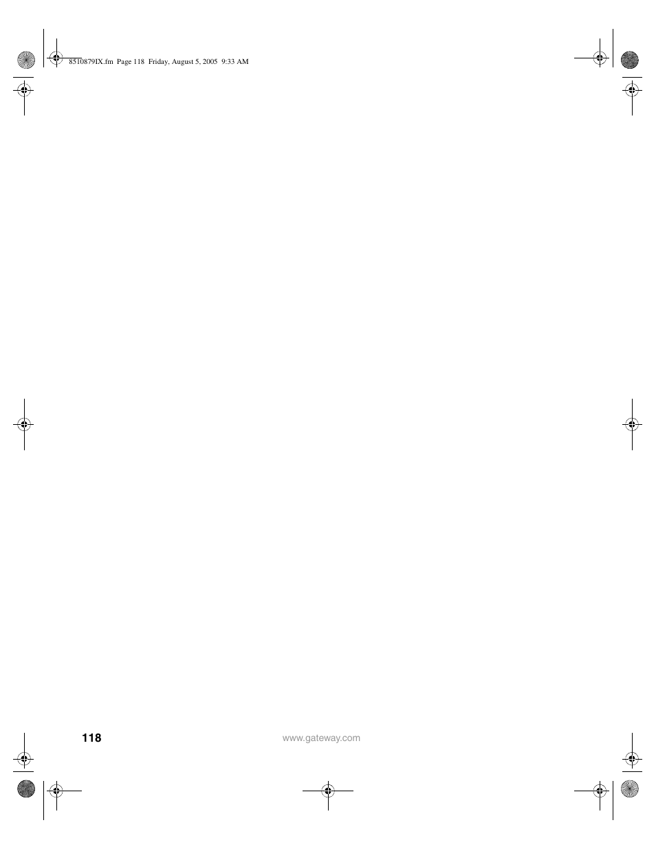 Gateway E-9220T User Manual | Page 123 / 124