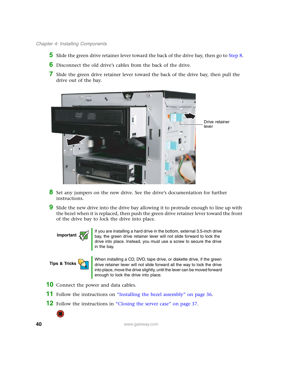Step 6 | Gateway E-9220T User Manual | Page 45 / 124