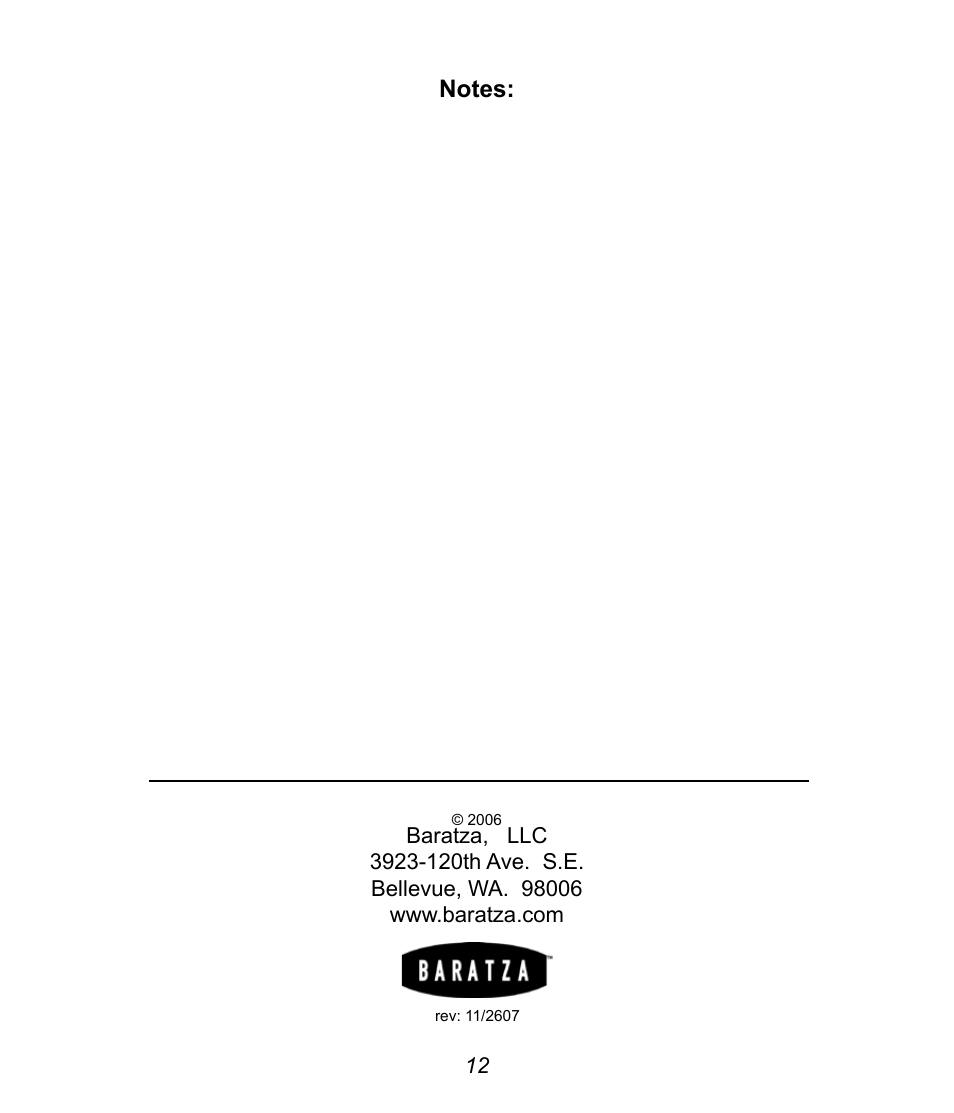 Baratza Maestro User Manual | Page 14 / 15