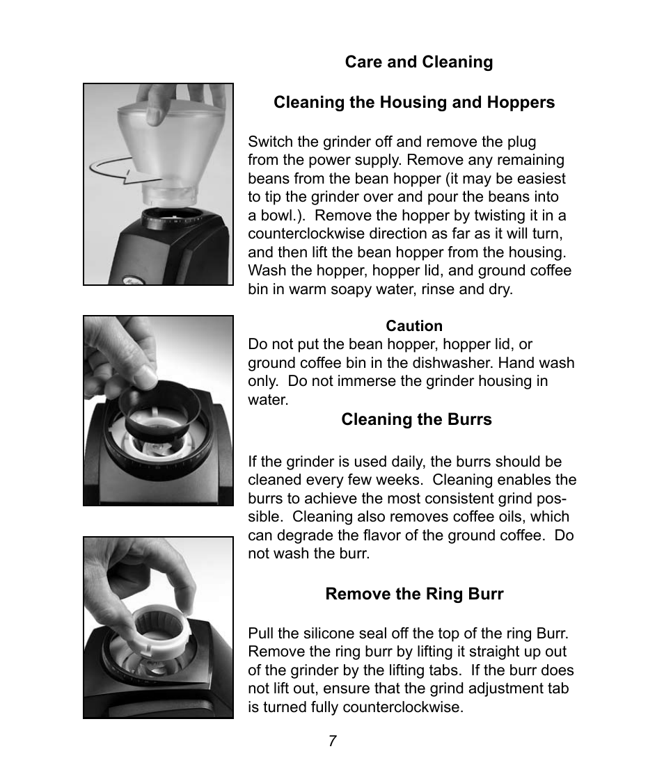 Baratza Maestro User Manual | Page 9 / 15