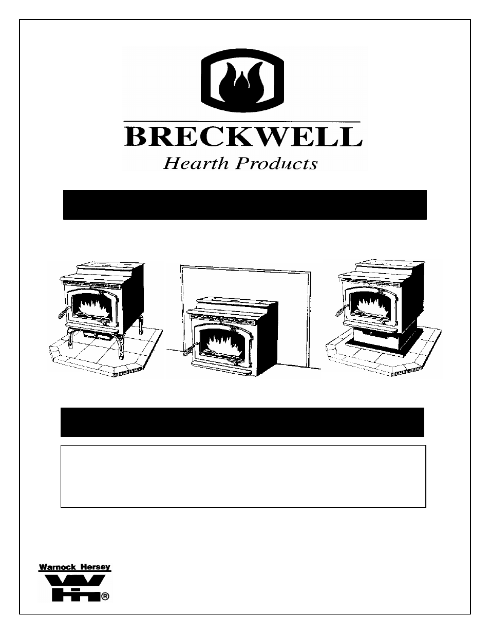 Breckwell TRADITION P23FSA User Manual | 30 pages