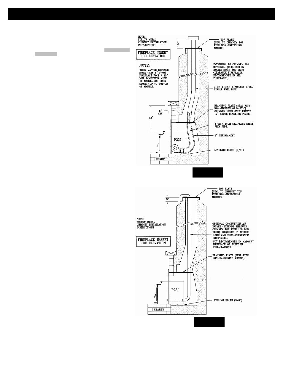 Installation 12 | Breckwell TRADITION P23FSA User Manual | Page 12 / 30