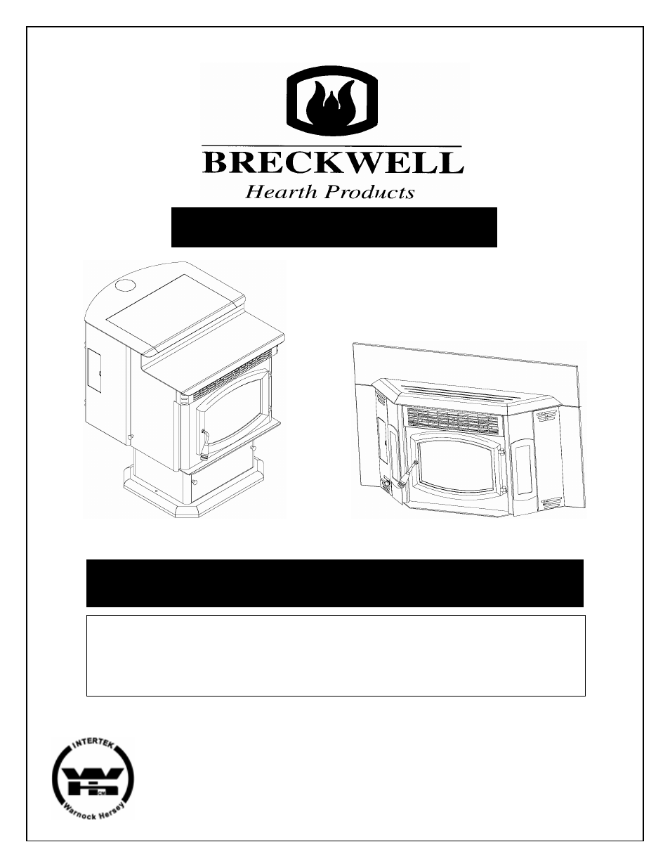 Breckwell P24FS User Manual | 32 pages