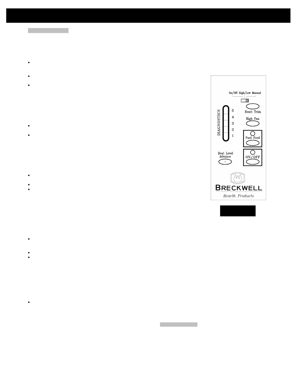 Operation 15 | Breckwell TRADITION P24FS User Manual | Page 15 / 32