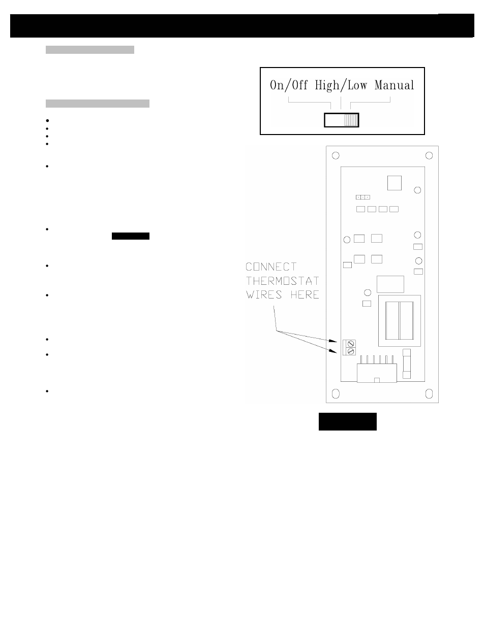 Thermostat installation 17 | Breckwell LUXURY SERIES P2000I User Manual | Page 17 / 31