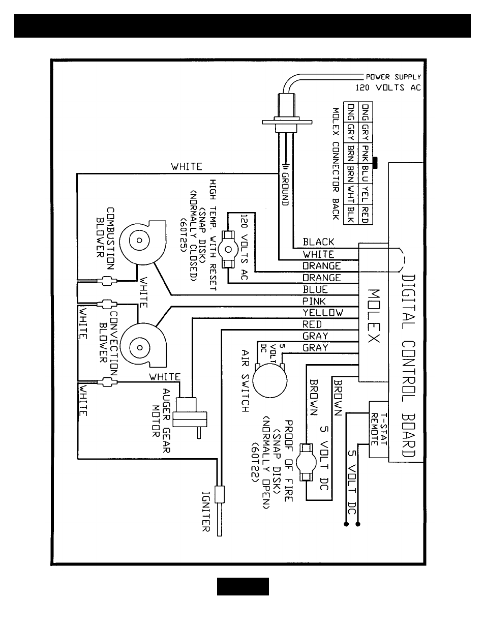 Electrical diagram | Breckwell P23FSL User Manual | Page 29 / 30