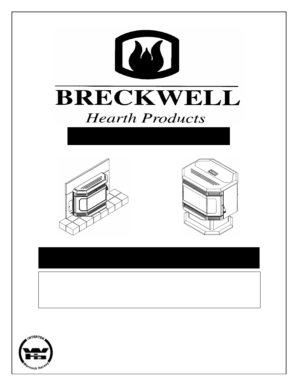 Breckwell P2000I User Manual | 31 pages