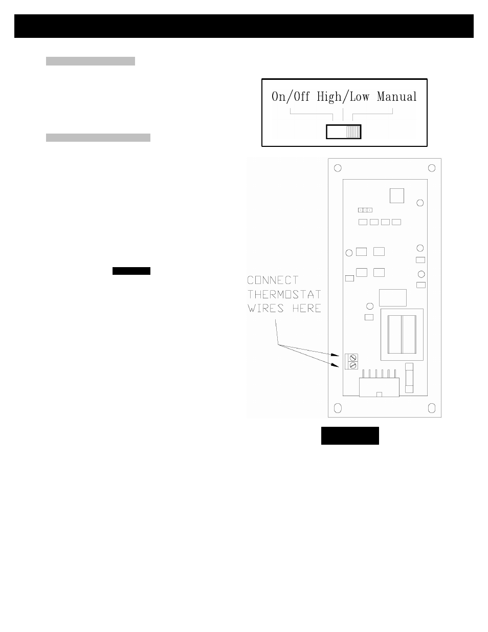 Thermostat installation 17 | Breckwell P22FSL User Manual | Page 17 / 30