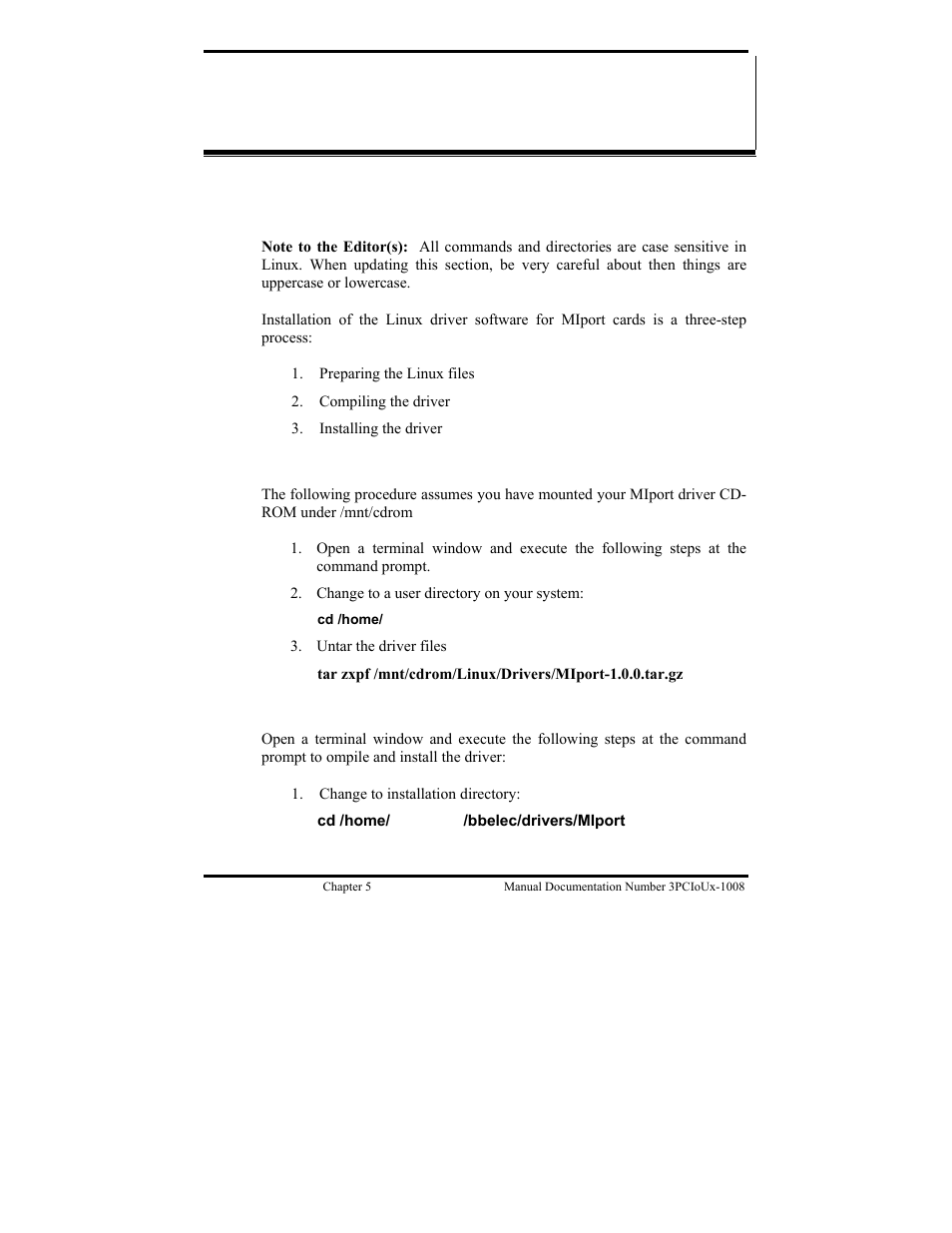 B&B Electronics 3PCIU4 User Manual | Page 50 / 92