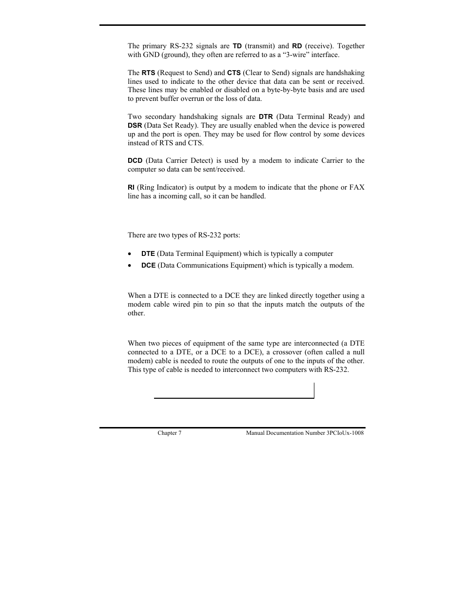 Dte and dce | B&B Electronics 3PCIU4 User Manual | Page 62 / 92