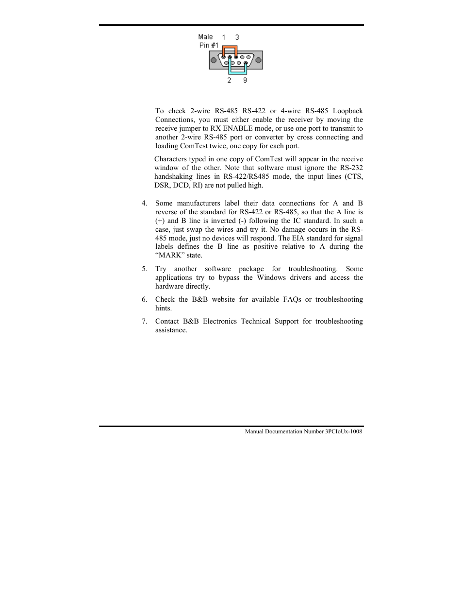 B&B Electronics 3PCIU4 User Manual | Page 76 / 92