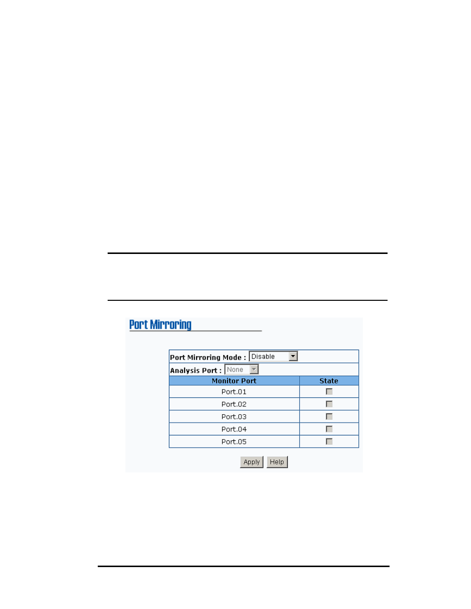 Port mirroring | B&B Electronics EIR505-XX User Manual | Page 34 / 65