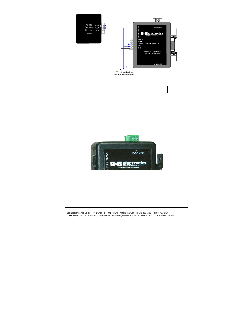 Connecting the hardware, Power connector | B&B Electronics MES1A User Manual | Page 17 / 71