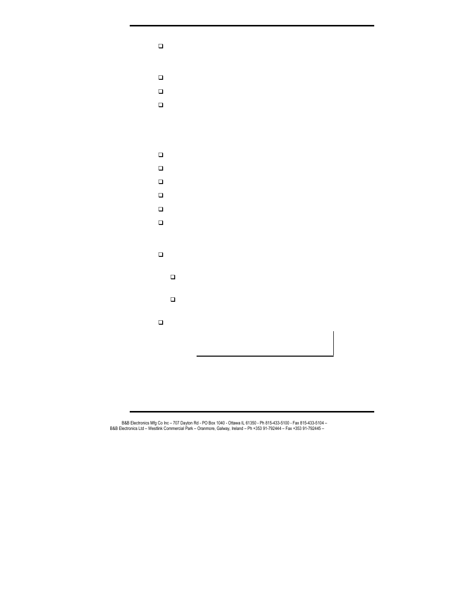 B&B Electronics MES1A User Manual | Page 22 / 71