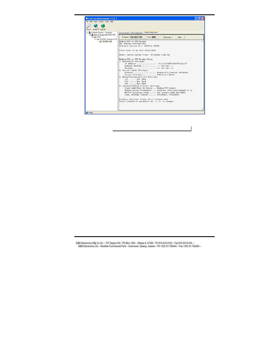 B&B Electronics MES1A User Manual | Page 27 / 71